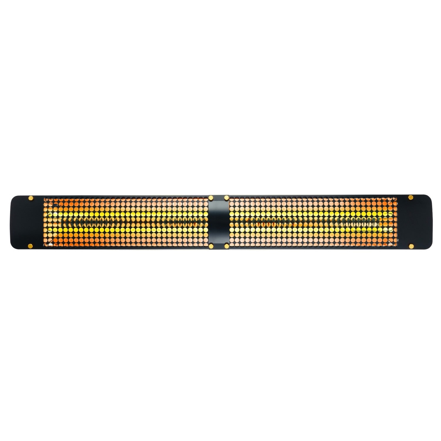 Eurofase EF60480B7 Dual Element 61 Inch 6000 Watt Electric Patio Heater With Admiral Decor Plate - 408V - Black
