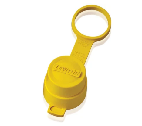 Leviton 14W YL WETGUARD COVER 15A WATERTIGHT PLUG