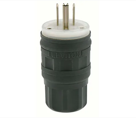 Leviton 14W33-B EB WETGUARD PLUG 2PO 3WI 5-20P 20A125V