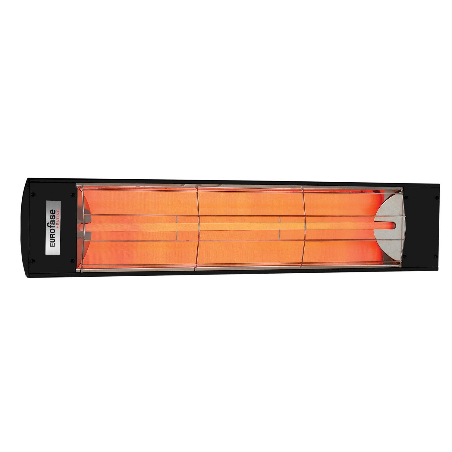 Eurofase EF25240B Single Element 39 Inch 2500 Watt Electric Patio Heater - 240V - Black