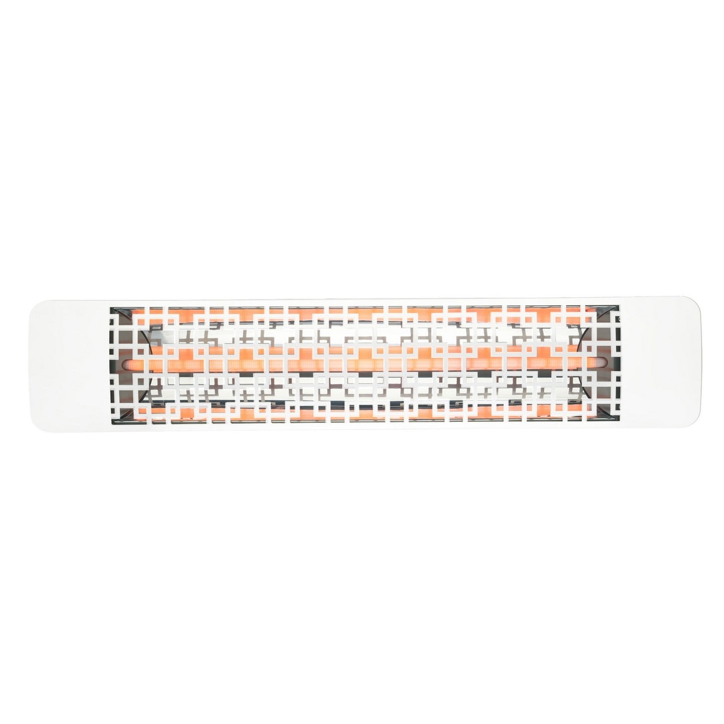 Eurofase EF25277W5 Single Element 39 Inch 2500 Watt Electric Patio Heater With Brix Decor Plate - 277V - White