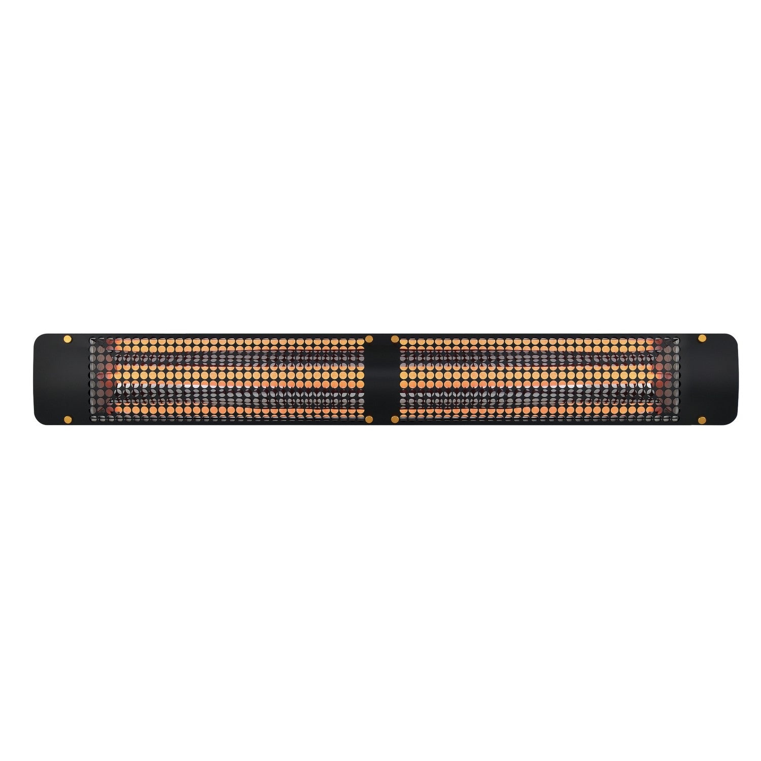 Eurofase EF30240B7 Single Element 61 Inch 3000 Watt Electric Patio Heater With Admiral Decor Plate - 240V - Black