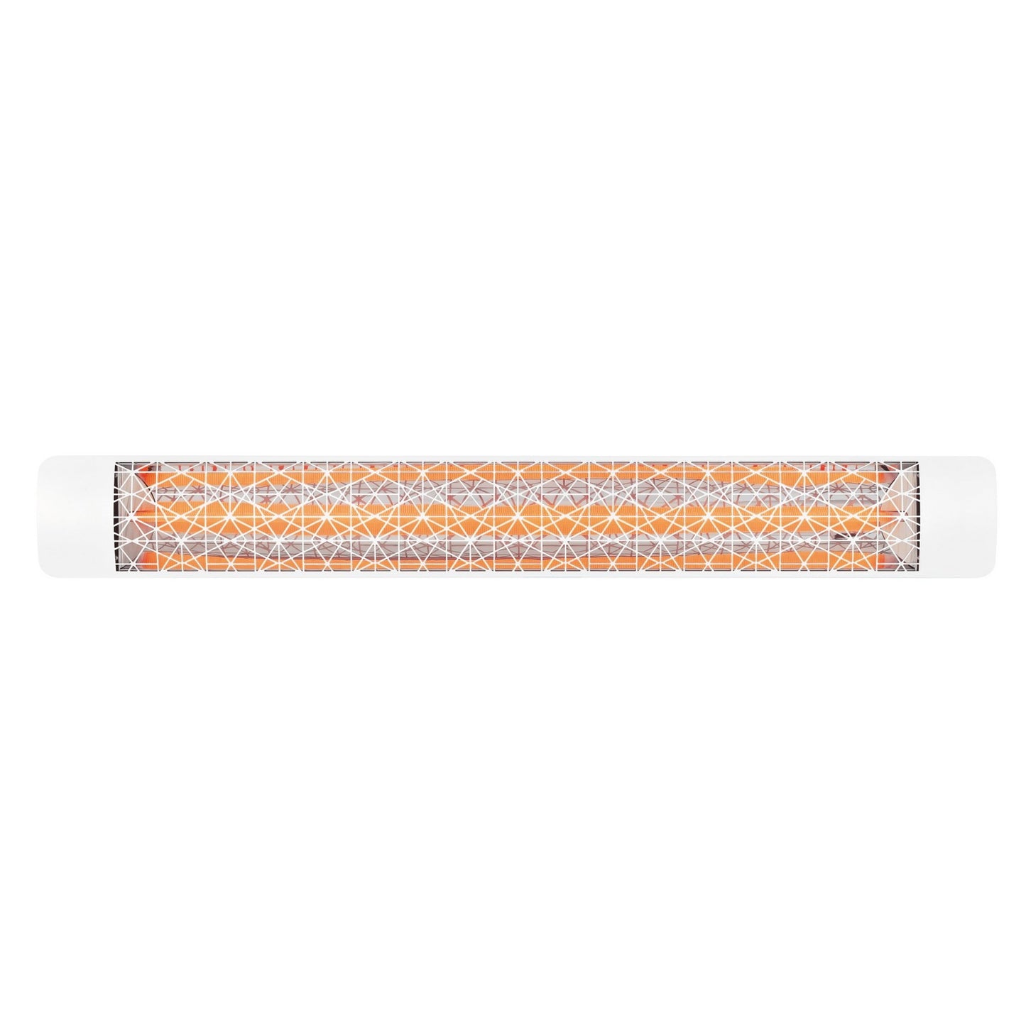 Eurofase EF30480W4 Single Element 61 Inch 3000 Watt Electric Patio Heater With Astra Decor Plate - 480V - White