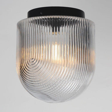 Maxim Lighting 15120CRBK Chateau Black Flush Mount Illuminated - Close Up
