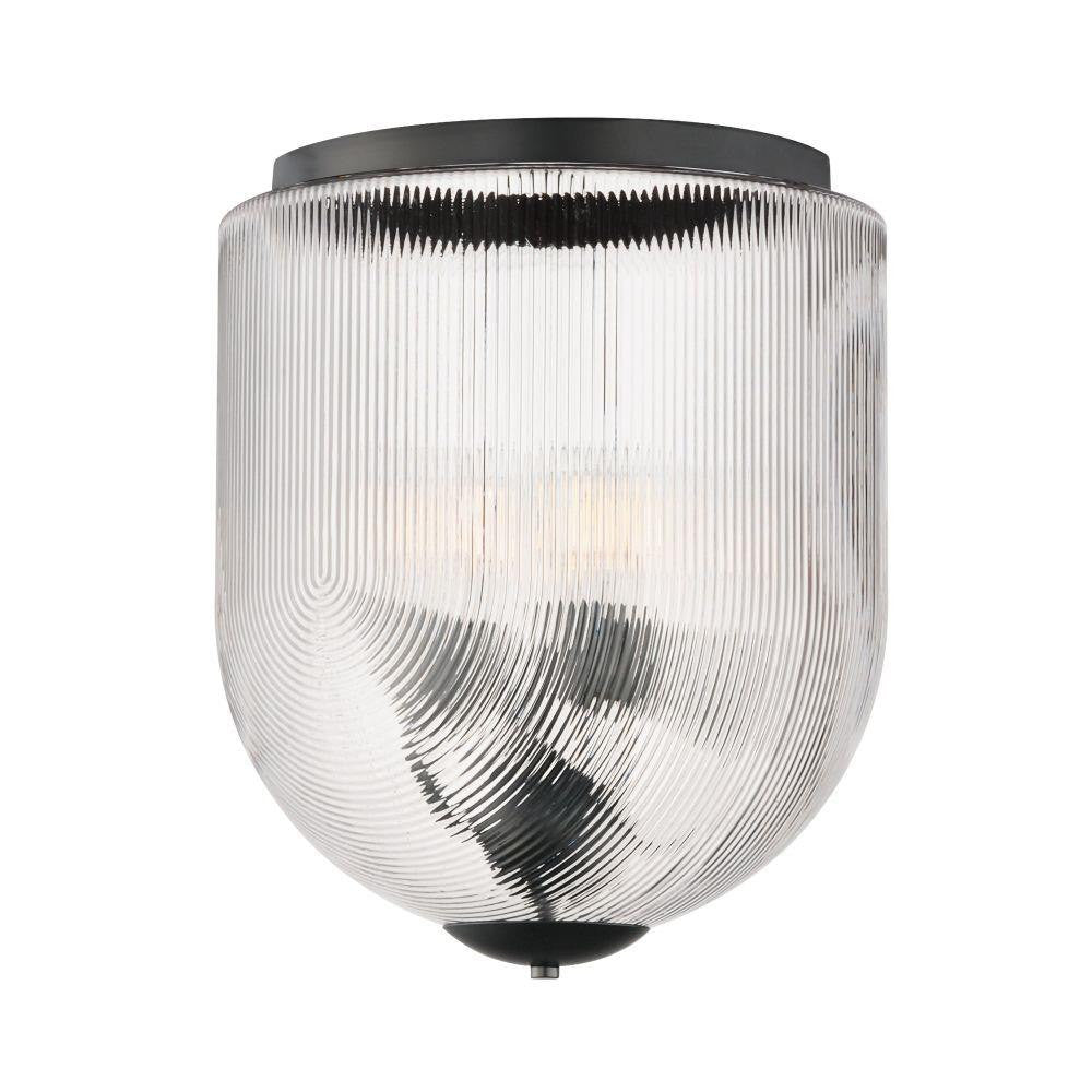 Maxim Lighting 15122CRBK Dune 4 Light 15.75 inch Black Semi-Flush Mount Ceiling Light - Product View on White Background