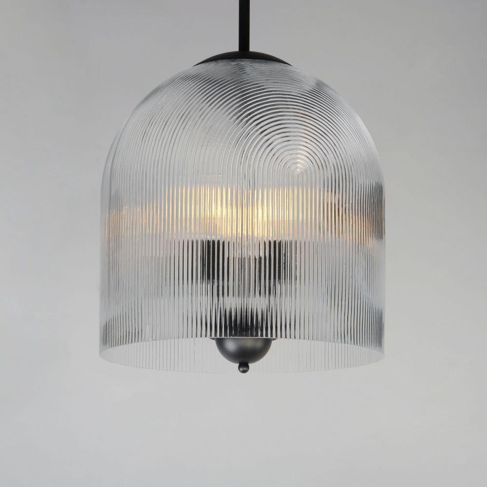 Maxim Lighting 15123CRBK Dune Pendant - Close-Up Angle View