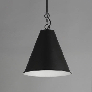 Maxim Lighting 15162CHB Veritas Pendant Chestnut Bronze Side View