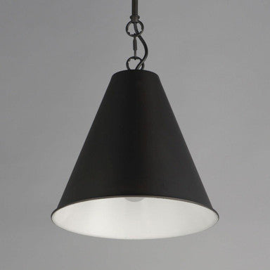 Maxim Lighting 15162CHB Veritas Pendant Chestnut Bronze Below View