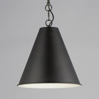 Maxim Lighting 15162CHB Veritas Pendant Chestnut Bronze Close-Up Detail View