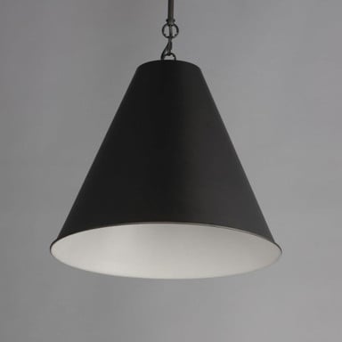 Maxim Lighting 15164SN Veritas Pendant Angle View