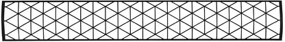 Infratech BL1D61 Dual Element Contemporary Motif Upgrade Kit For 61 Inches Heaters - Black Color