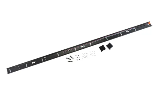 Keystone KT-LALED-8A-WM-KIT-B Wall Mounting Kit for 96" Series A Linear Arch Fixtures, Black