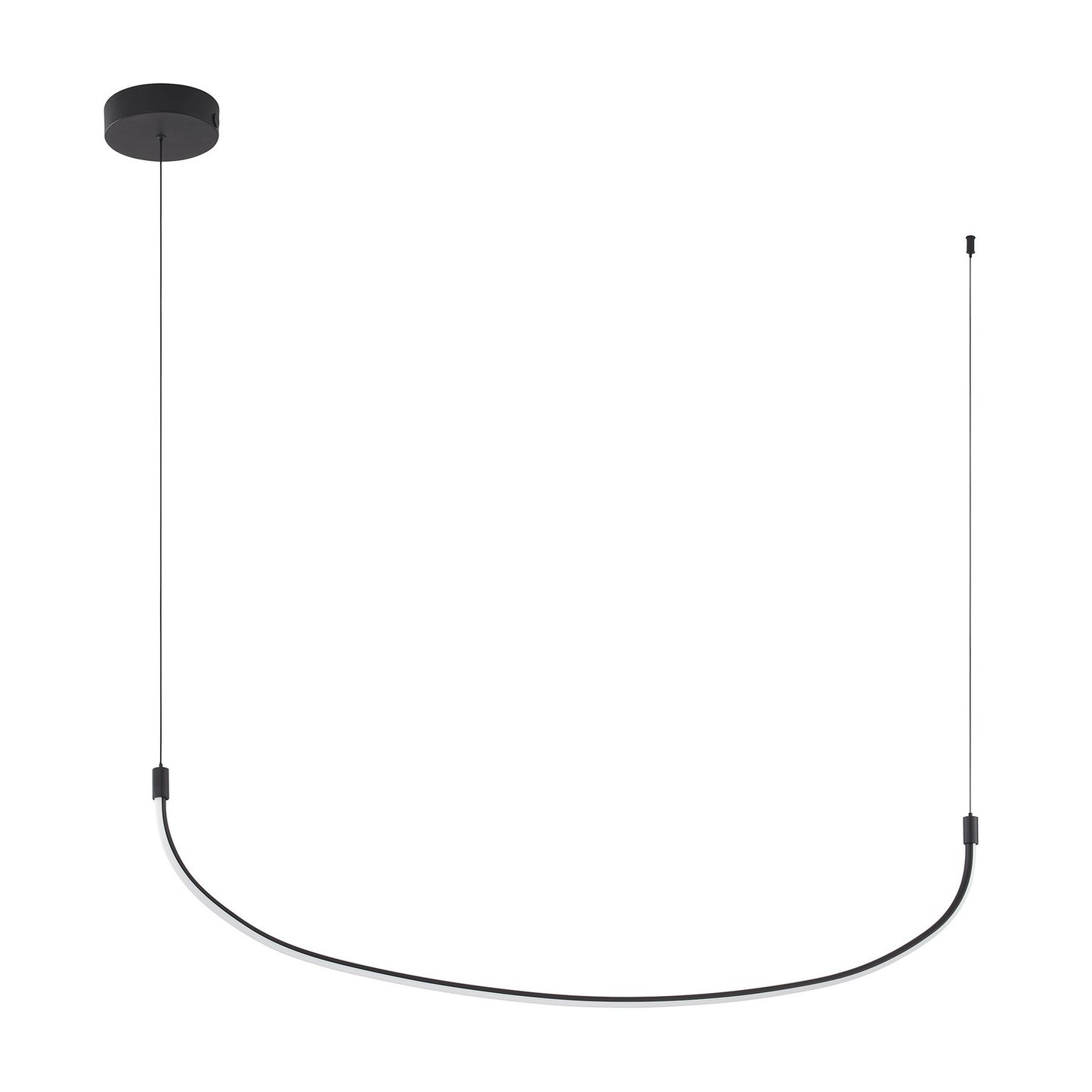 Kuzco Lighting LP89048-BK-UNV Talis LED 47.25 inch Black Linear Pendant Ceiling Light