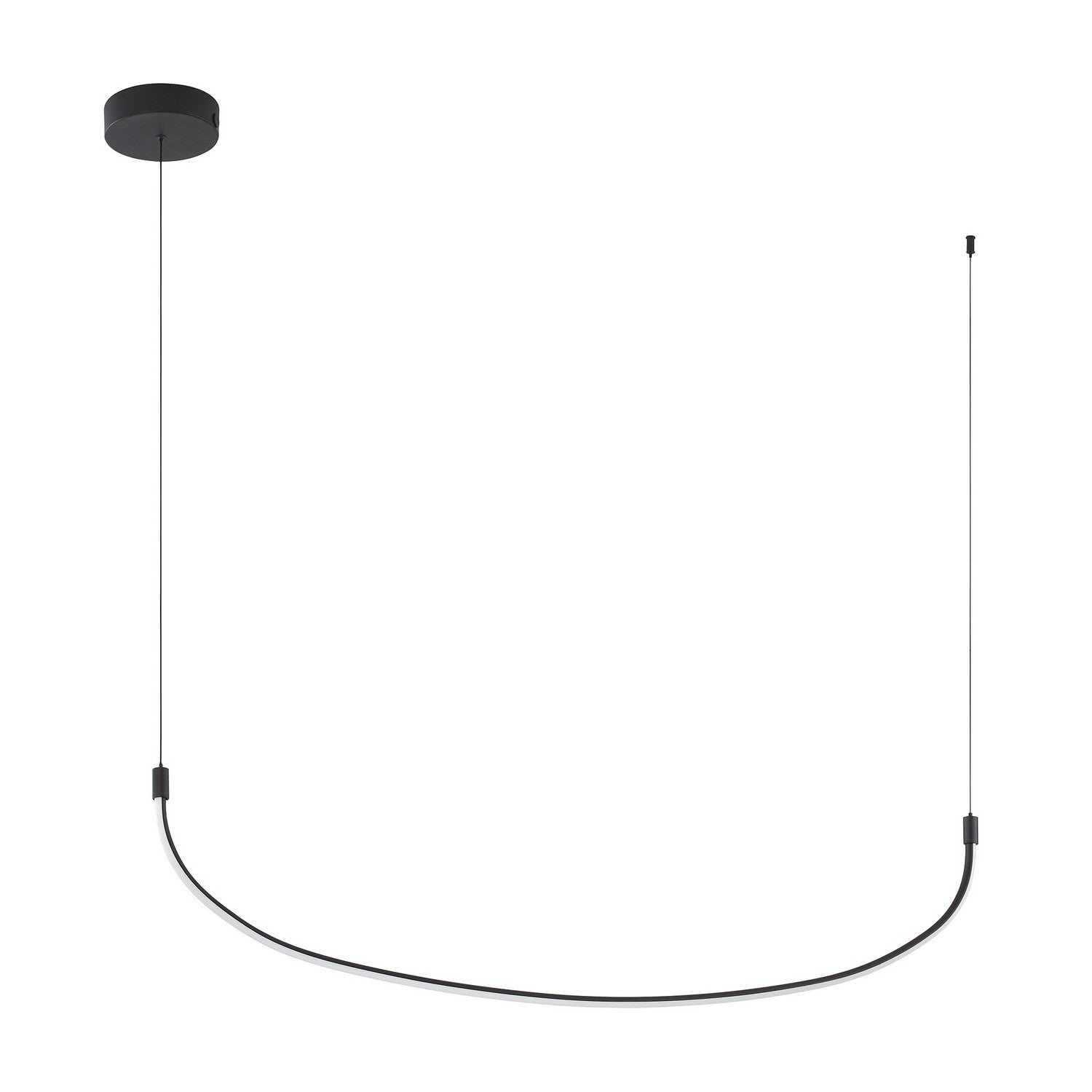 Kuzco Lighting LP89048-BK-UNV Talis LED 47.25 inch Black Linear Pendant Ceiling Light