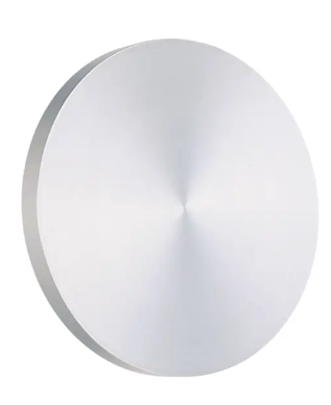 ET2 Contemporary Lighting E41501-SA Alumilux Dish LED Outdoor Wall Sconce, Color Temperature 3000K, Voltage 120-277V, Satin Aluminum Finish