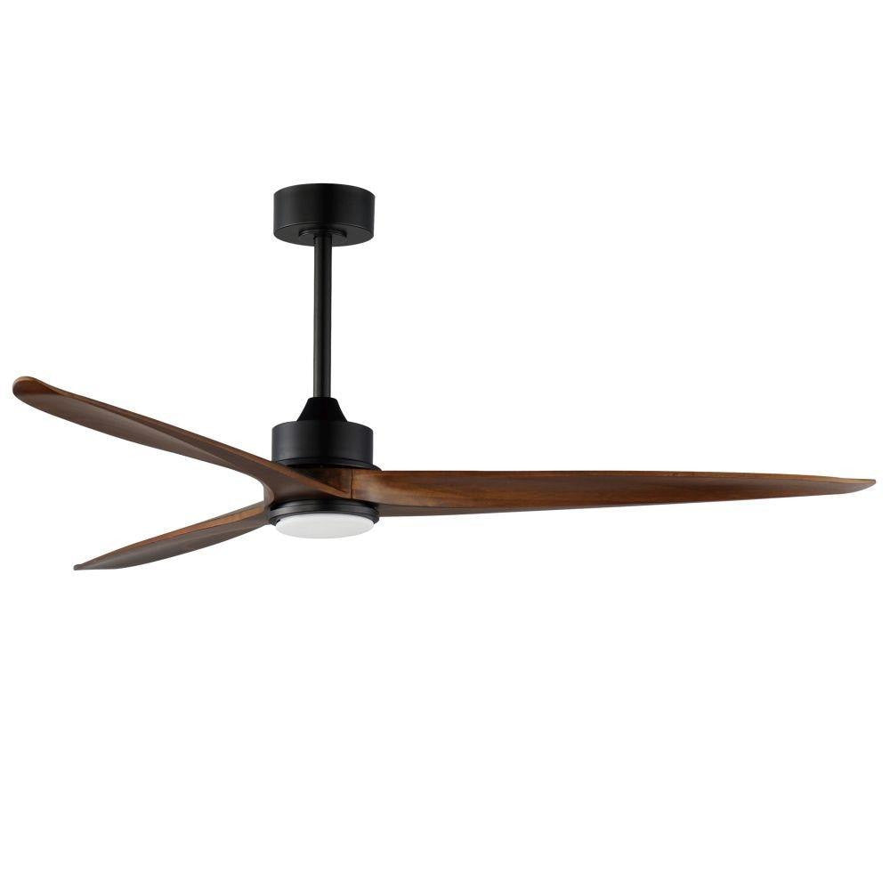 Maxim Lighting 88834SN Woodwind 3 Blade 80 inch Satin Nickel Ceiling Fan with Light Kit