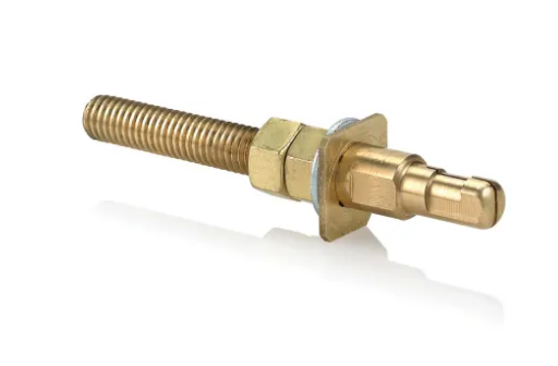 Leviton 15GND-UM 15 Series Brass Locking Ground Pin,
