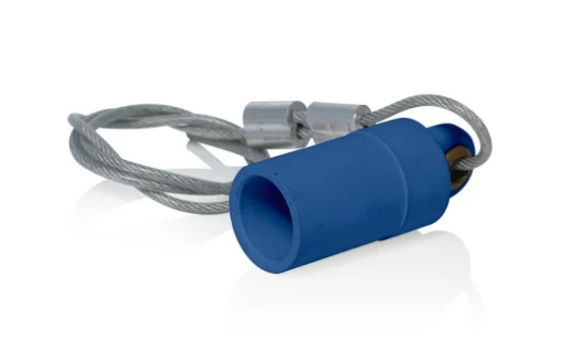 Leviton 15P22-UB 15 Series Cam-Type Female Protective Cap, Taper Nose, Blue