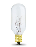 Feit Electric 15T7C-130 T7 Appliance/Signal Incandescent Light Bulb, Color Temperature 2700K, Wattage 15W, Voltage 130V