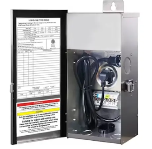 EnvisionLED WMT-LV-300W-SS Multi-Tape Outdoor Transformer, Wattage 300W, Voltage 12V-15V
