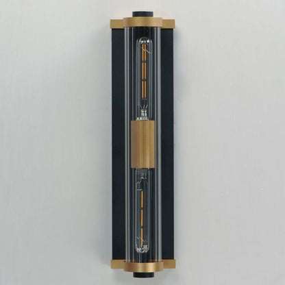 Maxim Lighting 16122CRBKAB Opulent 2 Light 20 inch Black with Aged Brass Accents Outdoor Wall Sconce - Lifestyle View 2