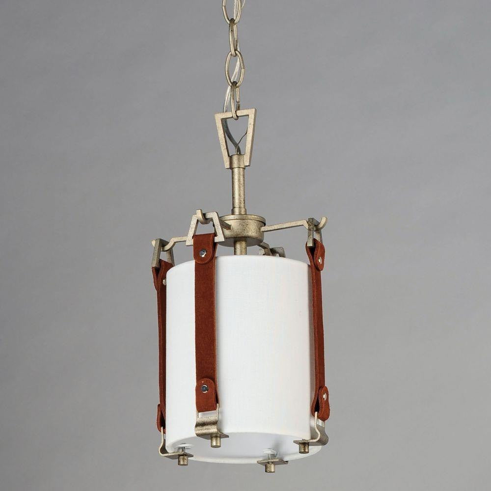 Maxim Lighting 16132FTWZBSD Sausalito 1 Light Weathered Zinc Pendant Ceiling Light - Angled Side View