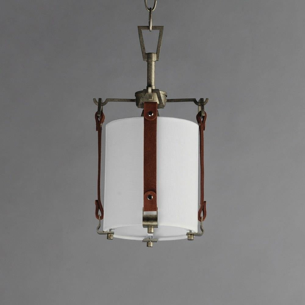 Maxim Lighting 16132FTWZBSD Sausalito 1 Light Weathered Zinc Pendant Ceiling Light - Front View