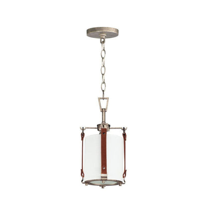 Maxim Lighting 16132FTWZBSD Sausalito 1 Light Weathered Zinc Pendant Ceiling Light - Full Profile View