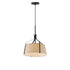 Maxim Lighting 16181OMDBZ Bandera 1 Light 14.5 Inch Dark Bronze Pendant Ceiling Light - White Background