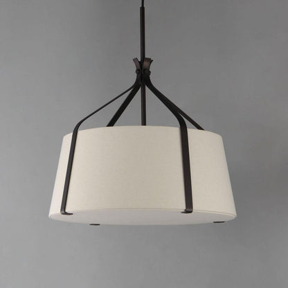 Maxim Lighting 16182WLNAB Bandera Pendant - Angled View