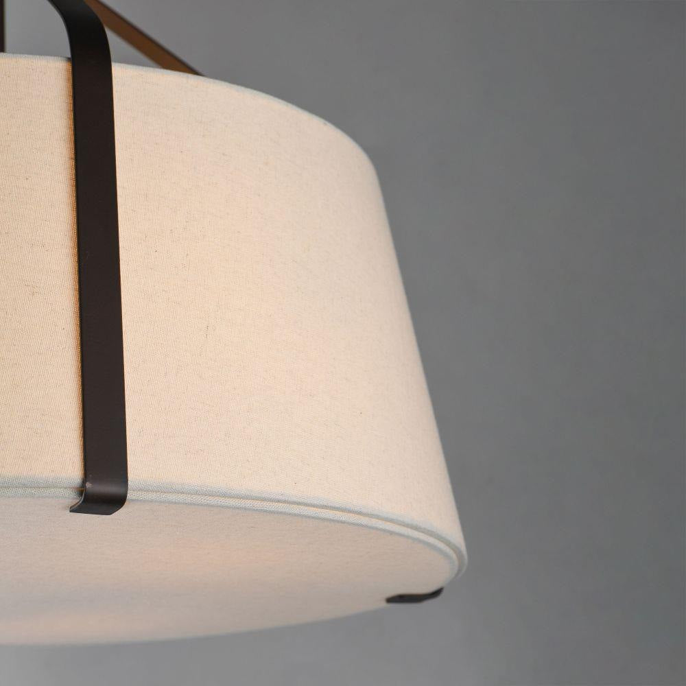 Maxim Lighting 16182WLNAB Bandera Pendant - Shade Detail View