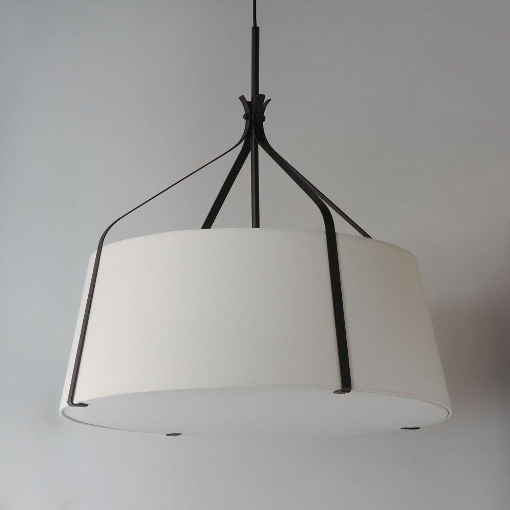 Maxim Lighting 16183OMDBZ Bandera Dark Bronze Pendant Ceiling Light - Front View