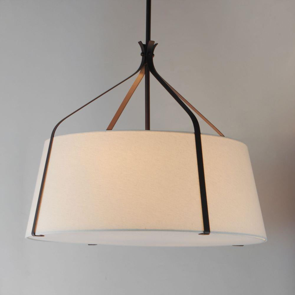 Maxim Lighting 16183WLNAB Bandera Pendant Angle View
