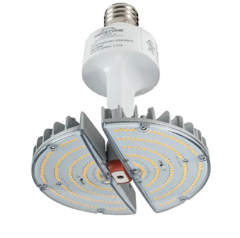Keystone KT-LED70HID-ADJ-EX39-830-D OmniFlex LED HID Retrofit Lamp, Wattage 70W, Multi Angle Adjustable. EX39 Base, Color Temperature 3000K, Voltage 120-277V