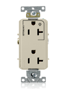 Leviton 16A24-UB 16 Series Taper Nose Double Female Connector, Cam-Type, Female-Female, 400A Max, Blue Finish