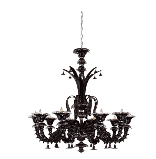 Eurofase Lighting 16661-021 LED Orillia,10 Light Chandelier Chrome Finish