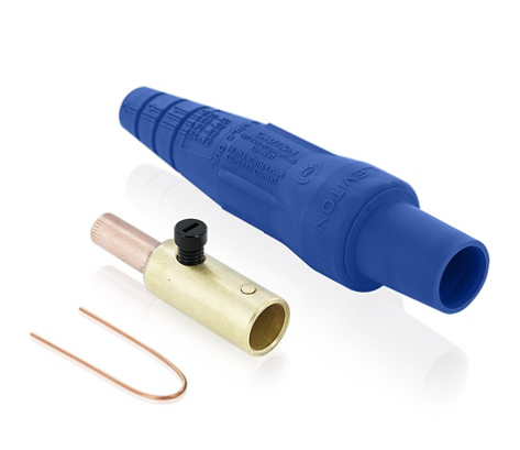 Leviton 16D34-UB Female Plug, #2 - #1 AWG, Crimp Tube Termination