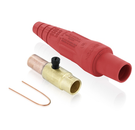 Leviton 16D35-UR 16 Series Female Plug, 1/0 - 2/0 AWG, Crimp Tube Termination