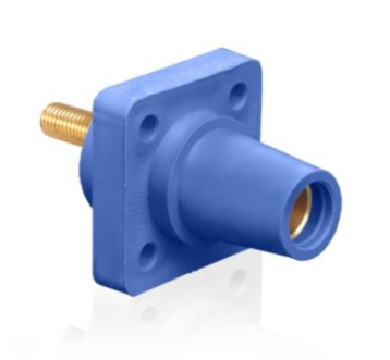 Leviton 16R24-1UB 1.125" Threaded Stud, Female Receptacle, 90-Degree, #2 - 4/0 AWG