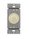 Enerlites 17003-LA Single Pole 3-Speed Rotary Fan Speed Control, Light Almond