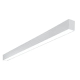 EnvisionLED LED-UDL2-8FT-3P100-5CCT-WH 8ft C-line: Suspended Linear w/ uplight, 12500 Lumen Max Light, 120-277V, Selectable CCT, White Finish