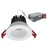 EnvisionLED LED-DLJBX-2-8W-5CCT-WW-SM 2-in 8W SnapTrim-Line Downlight, 120V, Selectable CCT, RD, White Finish