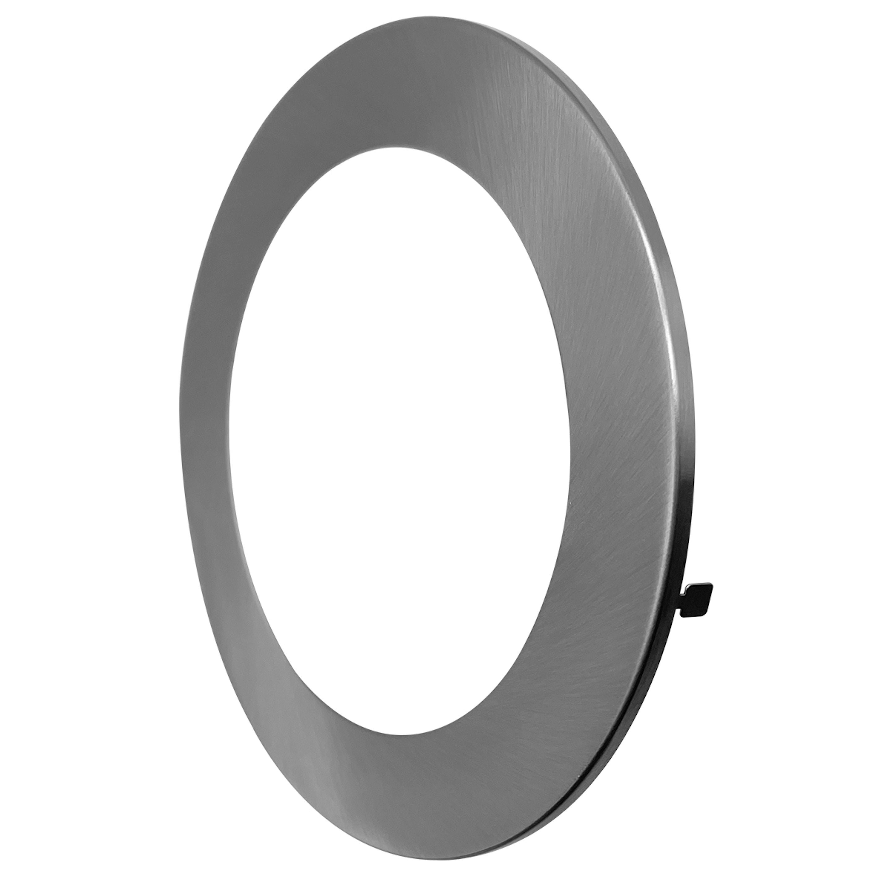 EnvisionLED SLPNL-TRIM-4R-BNI 4 Inch Brushed Nickel Trim