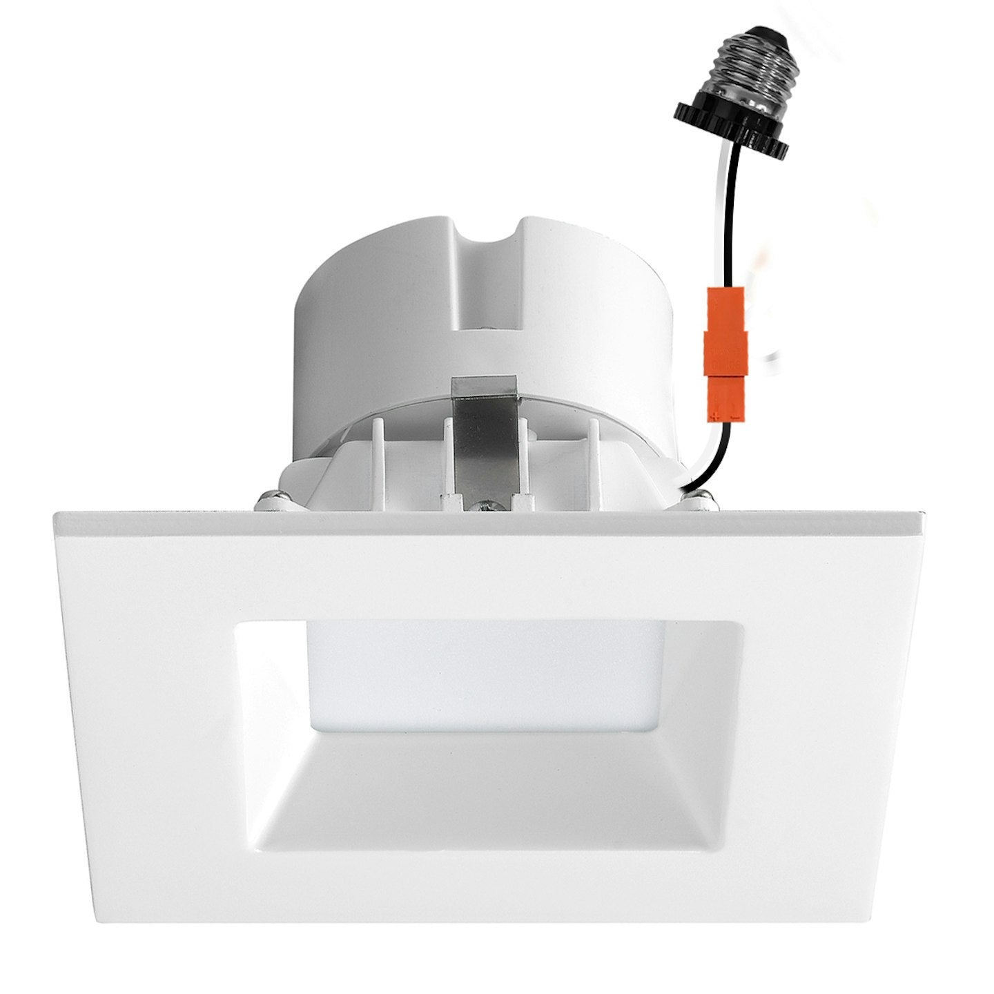 EnvisionLED LED-DL-SQ-EX-4-3P12-5CCT-WH-SM 4" External J-Box SQ-Line - 960/700/560 Lumens - 12W/10W/8W - Wet Location