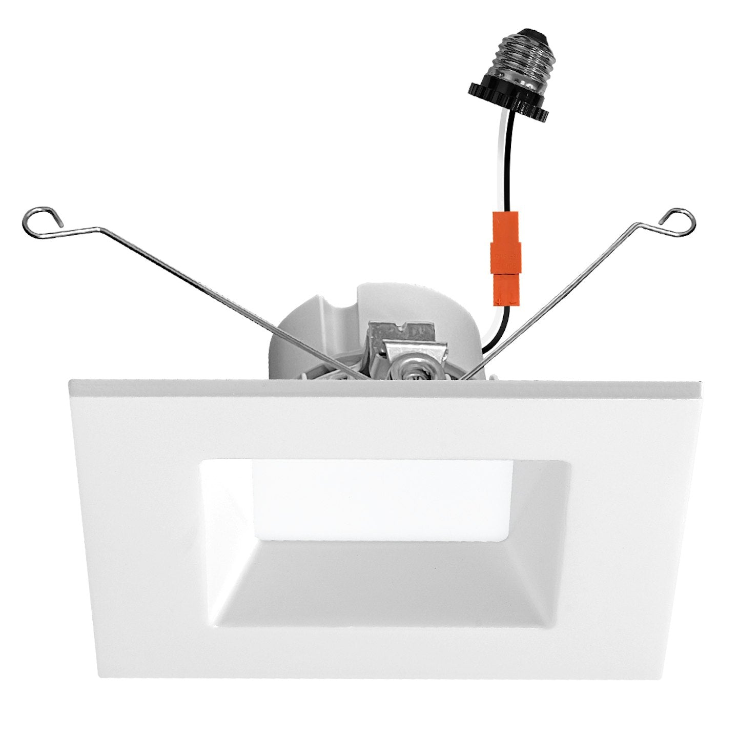 EnvisionLED LED-DL-SQ-EX-6-3P18-5CCT-WH-SM 5/6" External J-Box SQ-Line - 1,500/1,100/700 Lumens - 18W/15W/12W - Wet Location