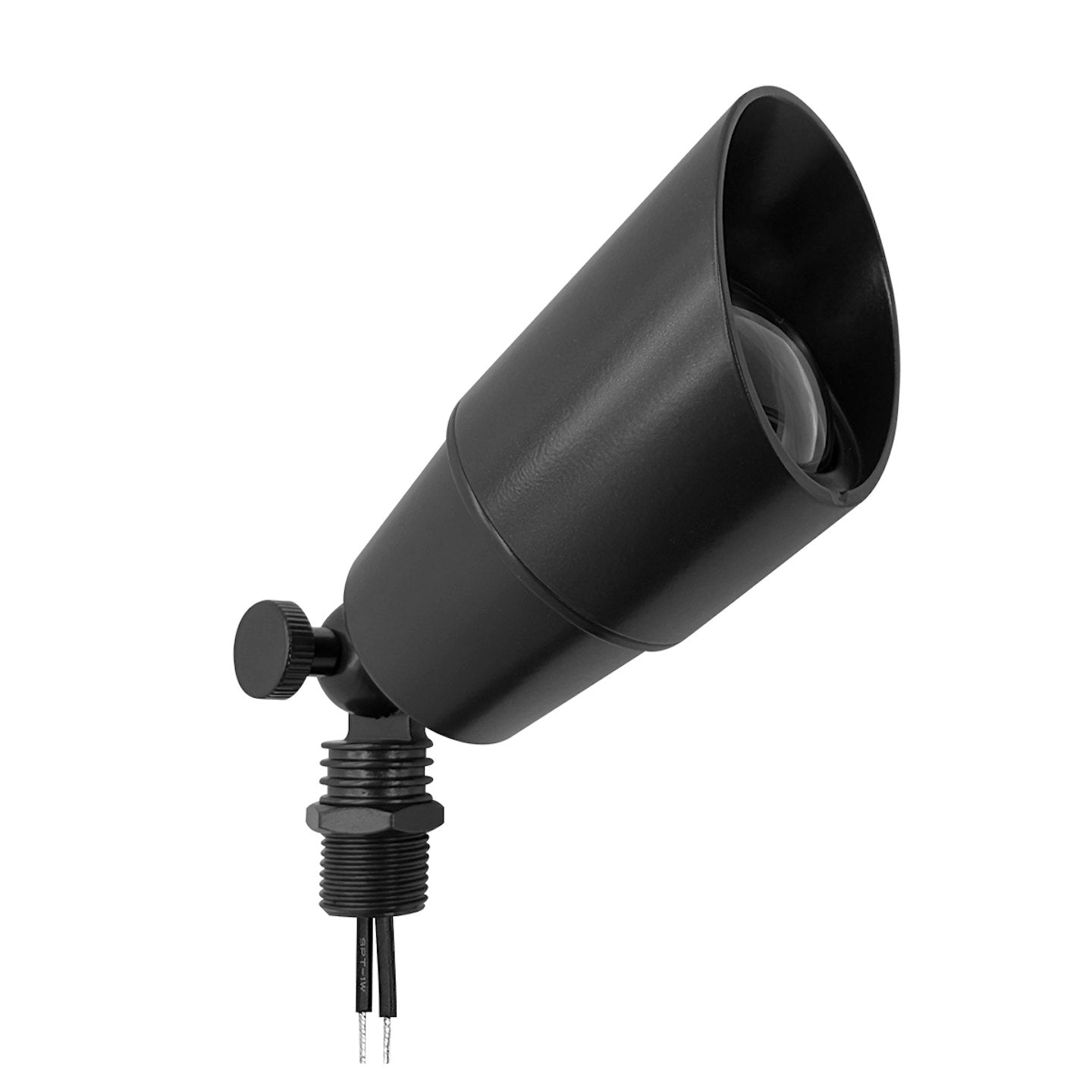 EnvisionLED BLT-ALM-BL-12V-2 Landscape Bullet Light Modern 12V Black