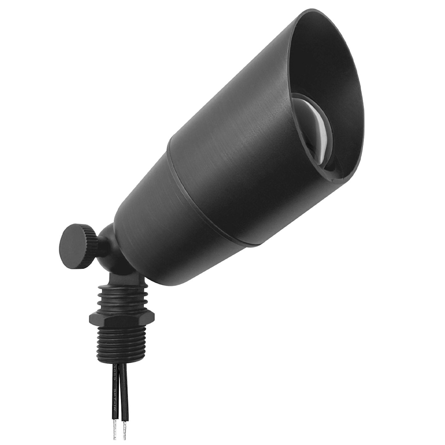 EnvisionLED BLT-BR-MBL-12V-2 Landscape Bullet Light Modern 12V Oil Rubbed Matte Black