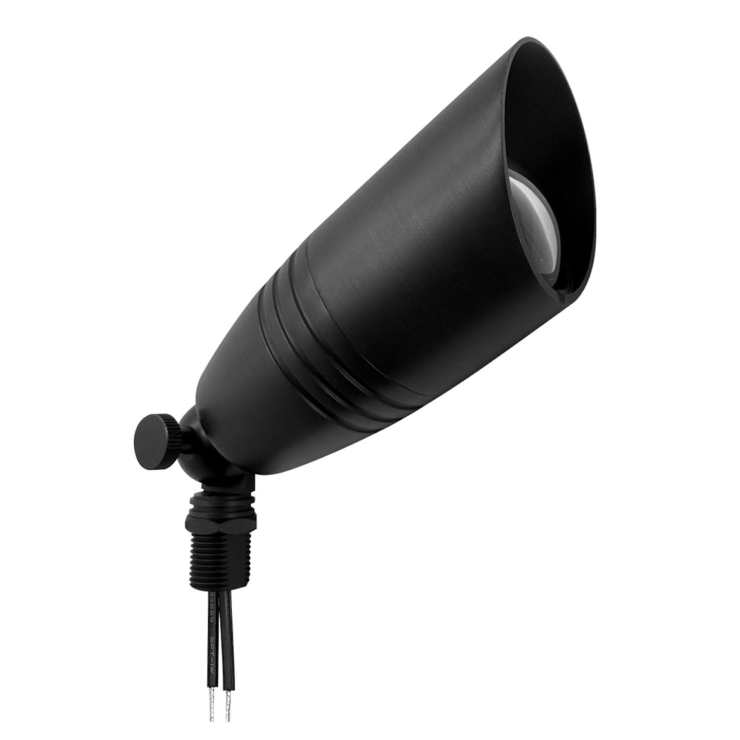 EnvisionLED BLT-BR-MBL-12V-3 Landscape Bullet Light Traditional 12V Matte Black