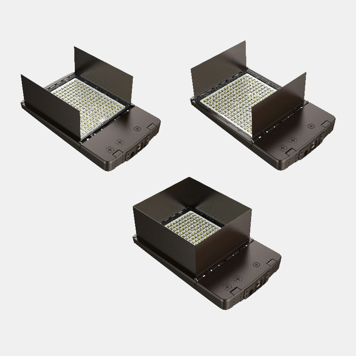 EnvisionLED ARL3-3B-XL-HSS-BZ OPTIC Line 4 Piece Shield Bronze 5P300 Wet Location