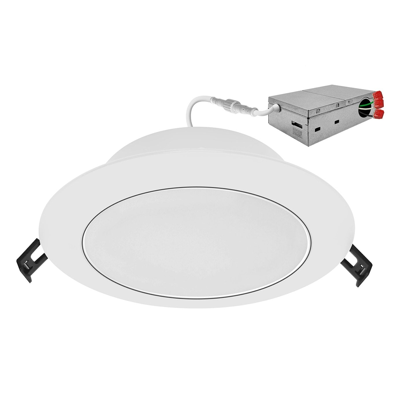 EnvisionLED LED-SL-TLAT-6R-13W-5CCT-WH 6 Inch Slim Panel Wafer 13W 1100lm 5CCT